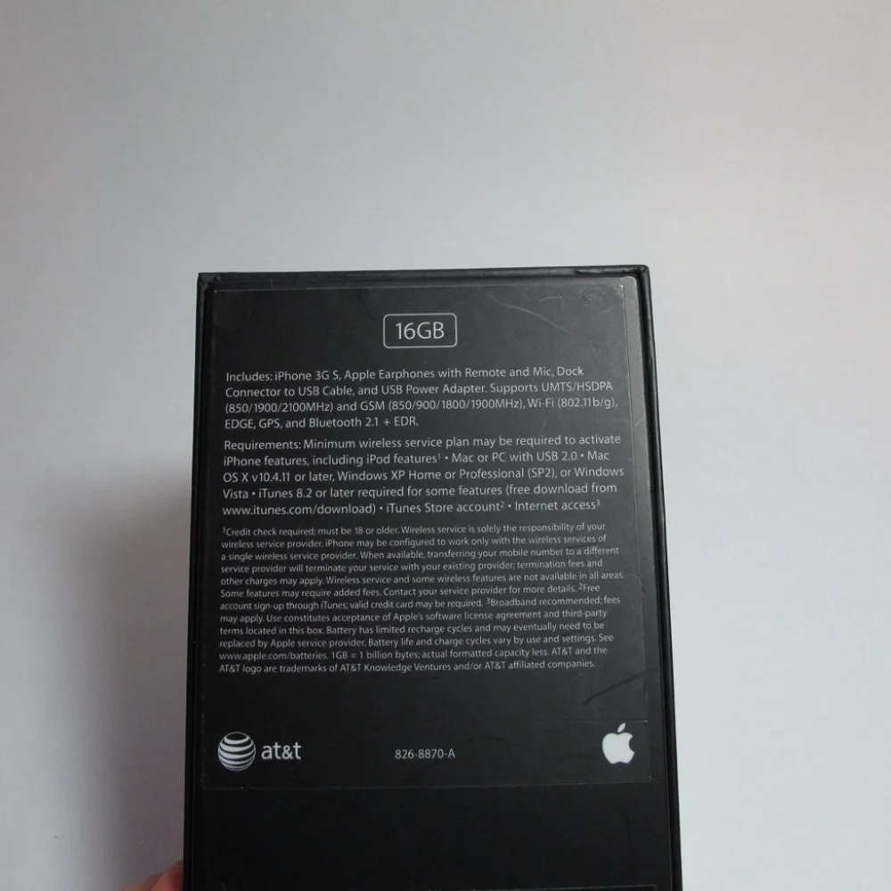 iPhone 3GS Empty Box only